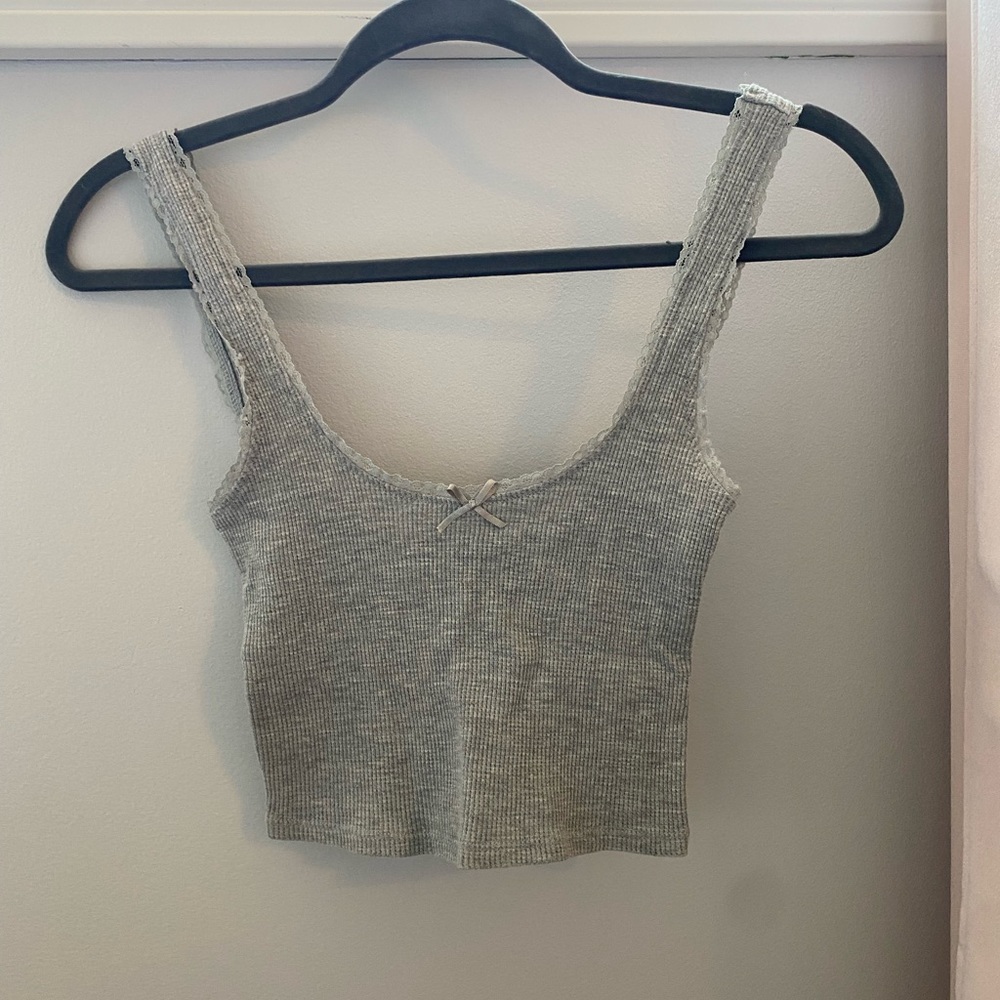 Pacsun Grey Basic Tank